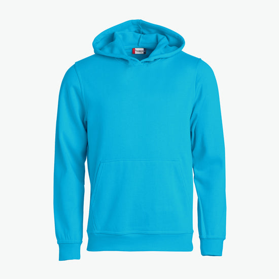 Clique Basic Hoody Junior - Turquoise Hoodie Clique 90/100