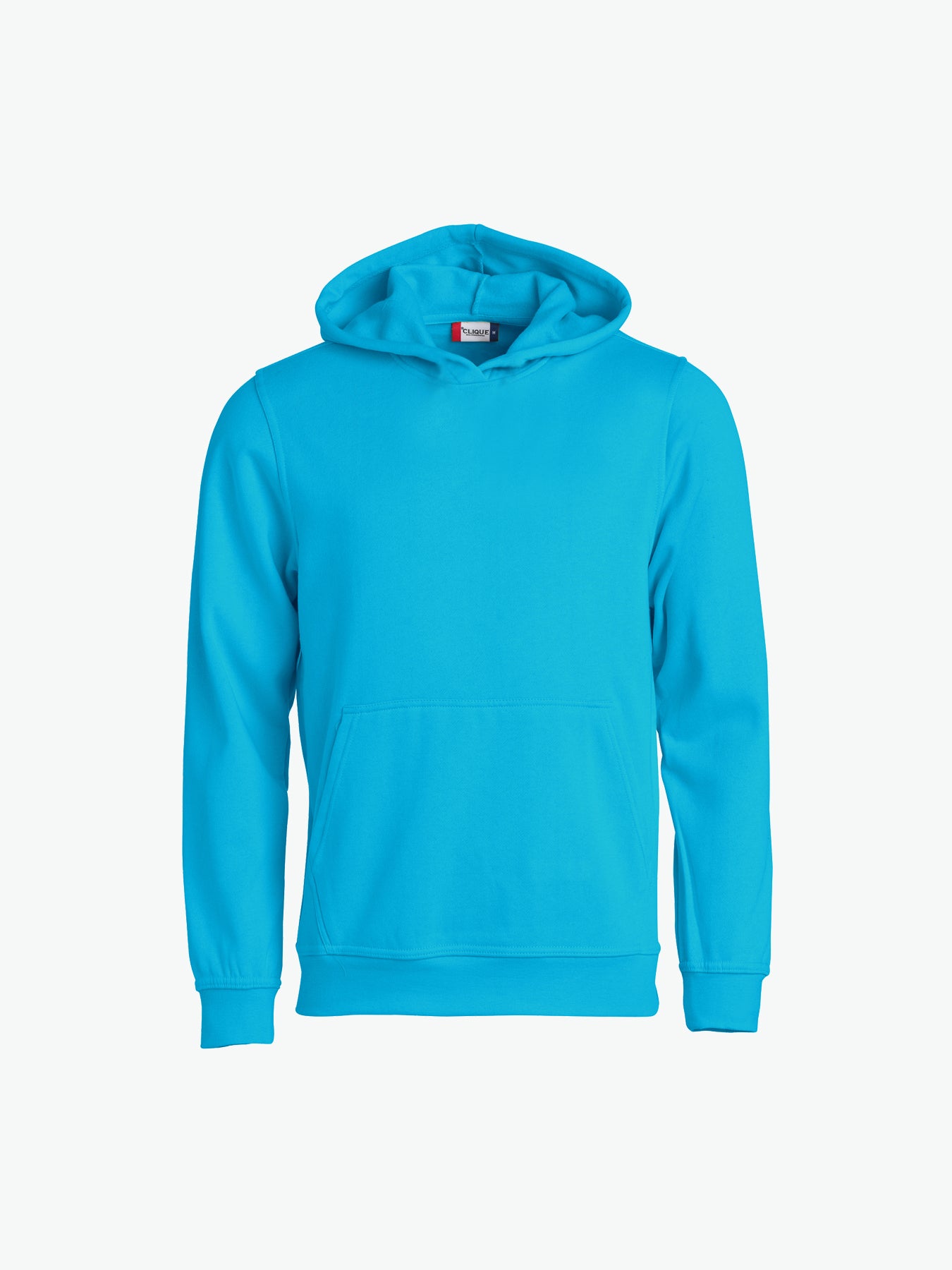 Clique Basic Hoody Junior - Turquoise Hoodie Clique 90/100