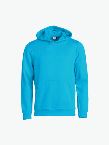 Clique Basic Hoody Junior - Turquoise Hoodie Clique 90/100