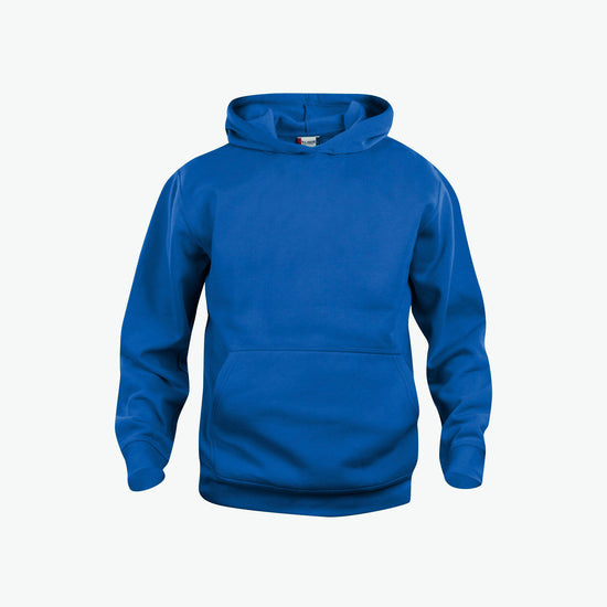 Clique Basic Hoody Junior - Kobalt Hoodie Clique 90/100