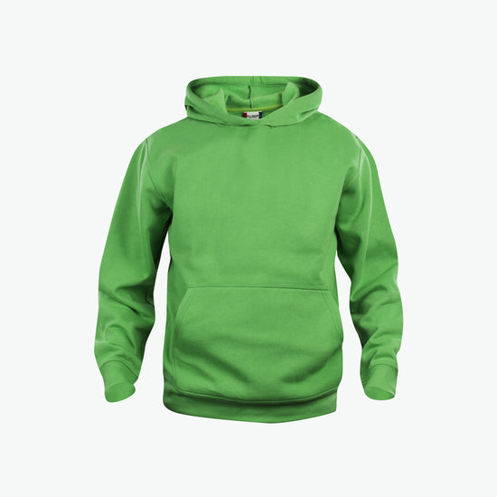 Clique Basic Hoody Junior - Appelgroen Hoodie Clique 90/100