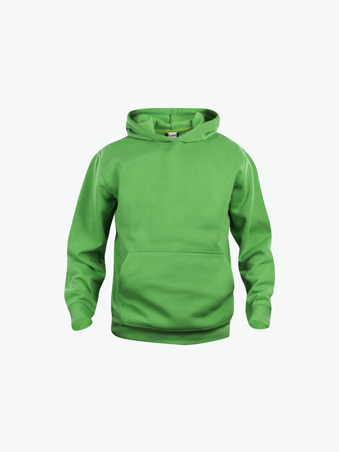 Clique Basic Hoody Junior - Appelgroen Hoodie Clique 90/100