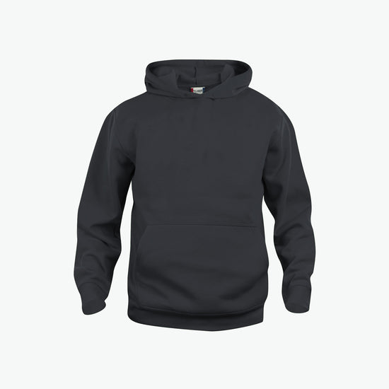 Clique Basic Hoody Junior - Zwart Hoodie Clique 90/100
