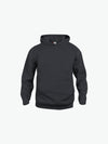 Clique Basic Hoody Junior - Zwart Hoodie Clique 90/100