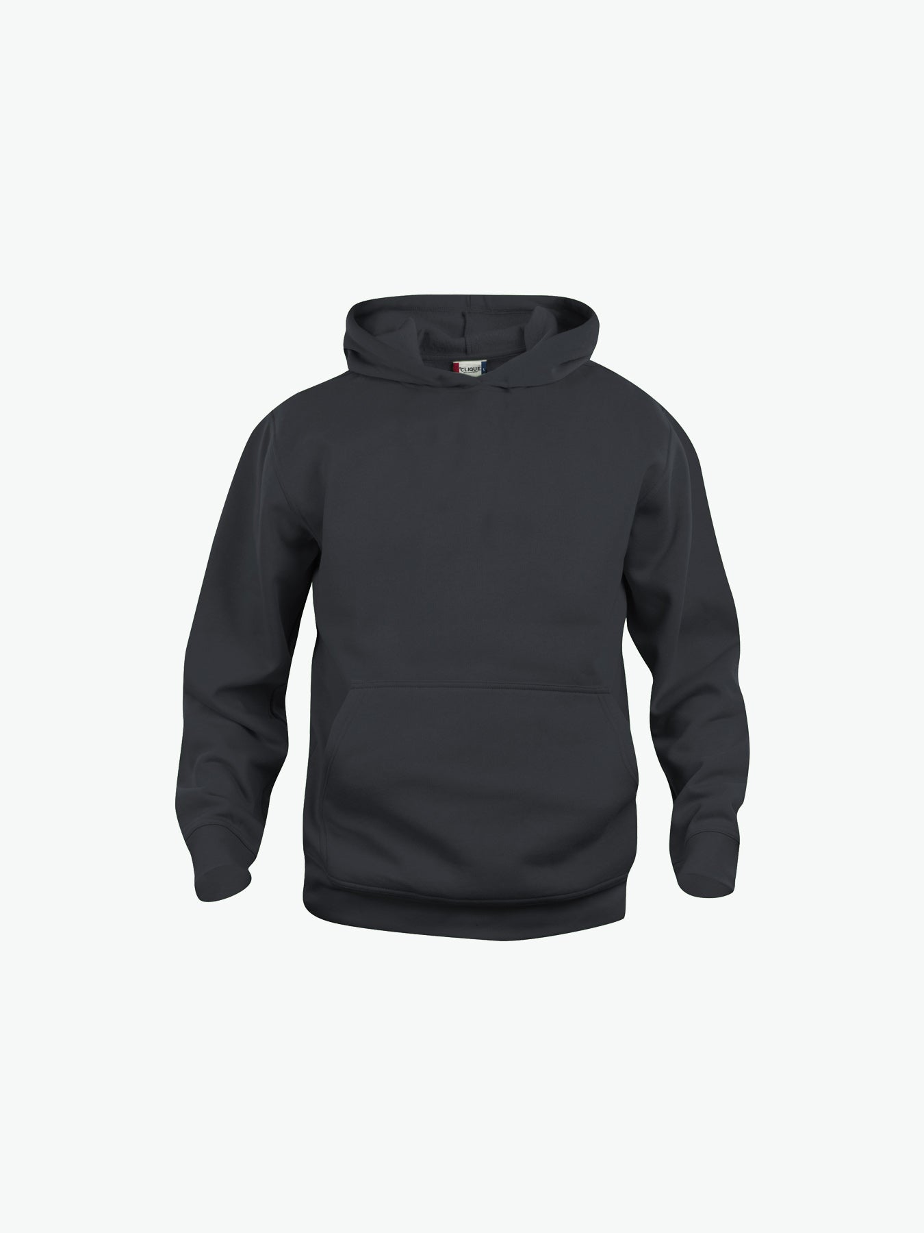 Clique Basic Hoody Junior - Zwart Hoodie Clique 90/100