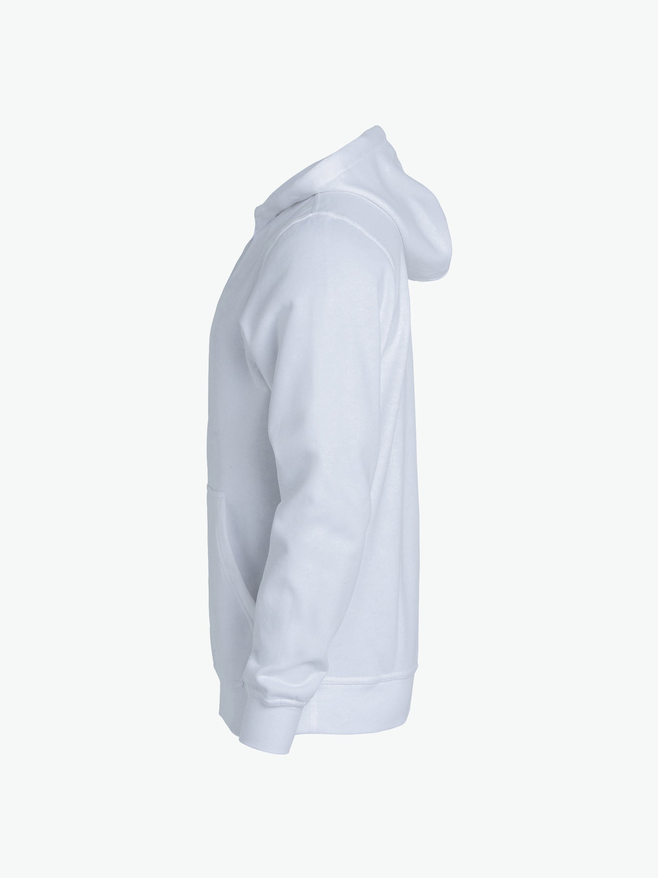 Clique Basic Hoody Junior - Wit Hoodie Clique