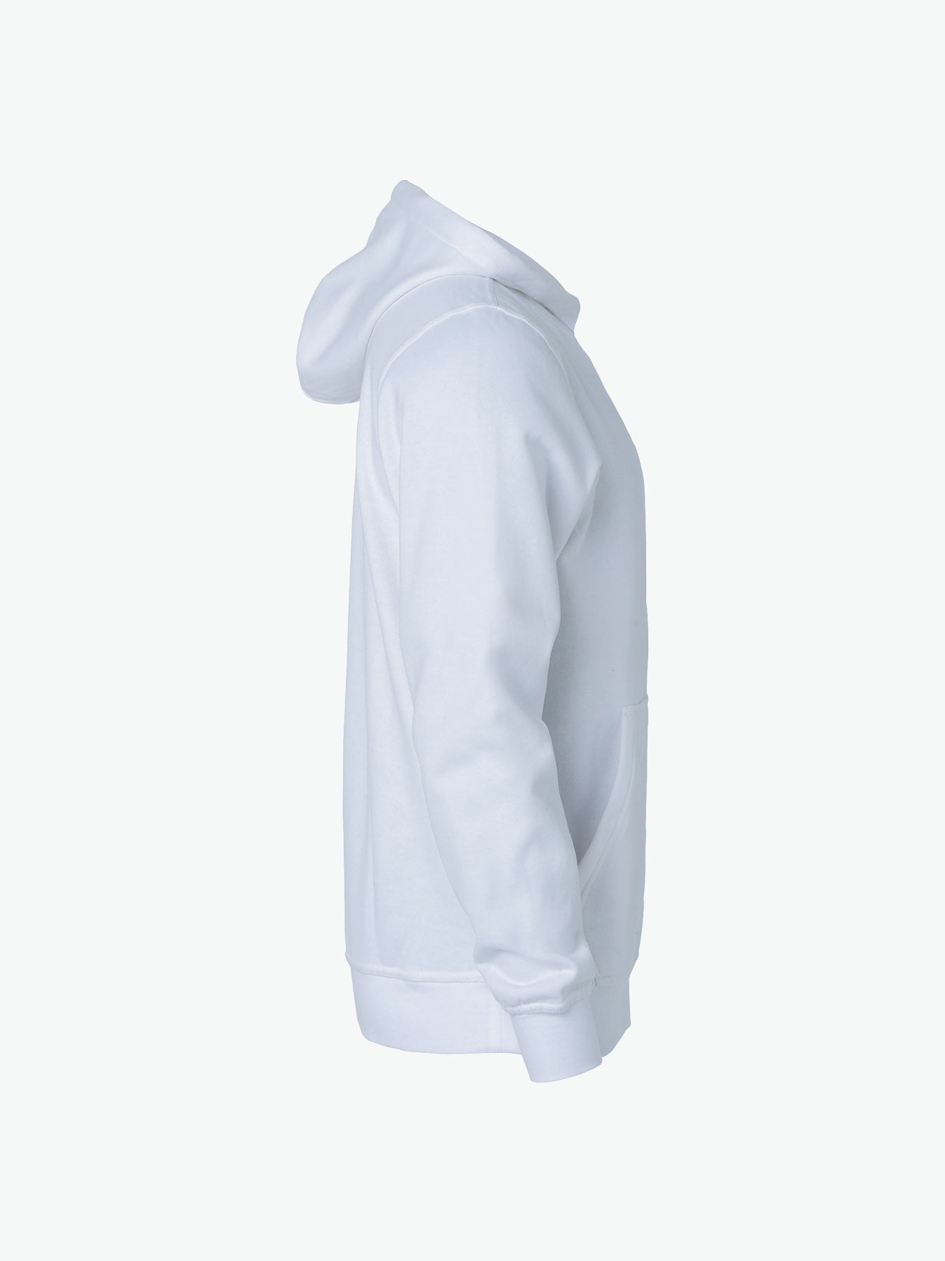 Clique Basic Hoody Junior - Wit Hoodie Clique