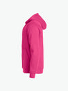 Clique Basic Hoody Junior - Helder Kersen Hoodie Clique