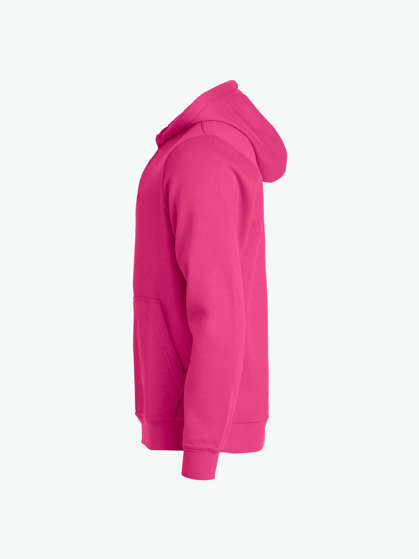 Clique Basic Hoody Junior - Helder Kersen Hoodie Clique