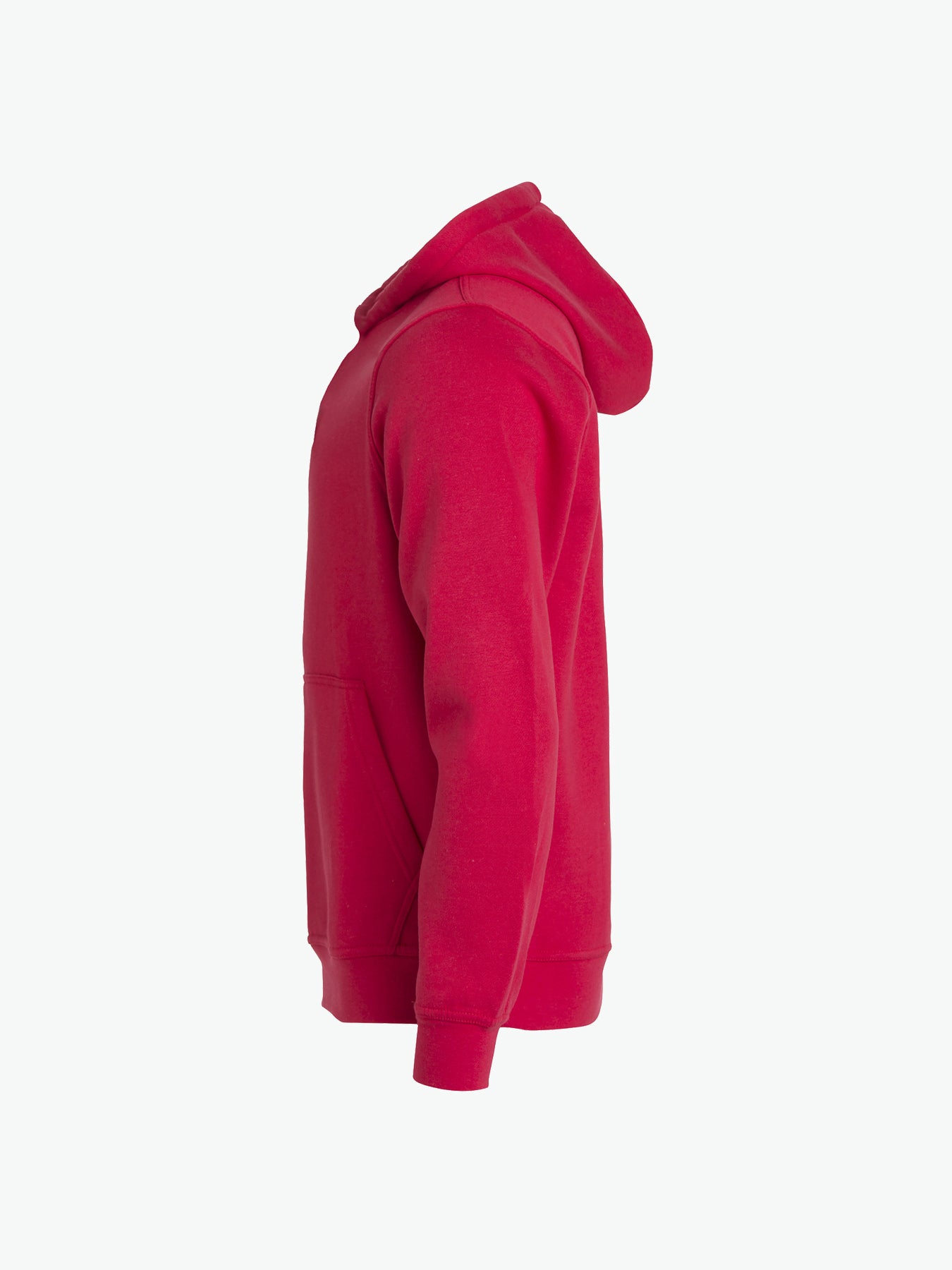 Clique Basic Hoody Junior - Rood Hoodie Clique