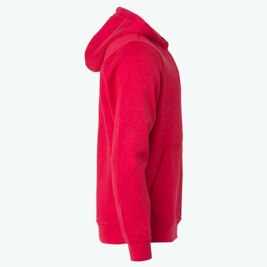 Clique Basic Hoody Junior - Rood Hoodie Clique
