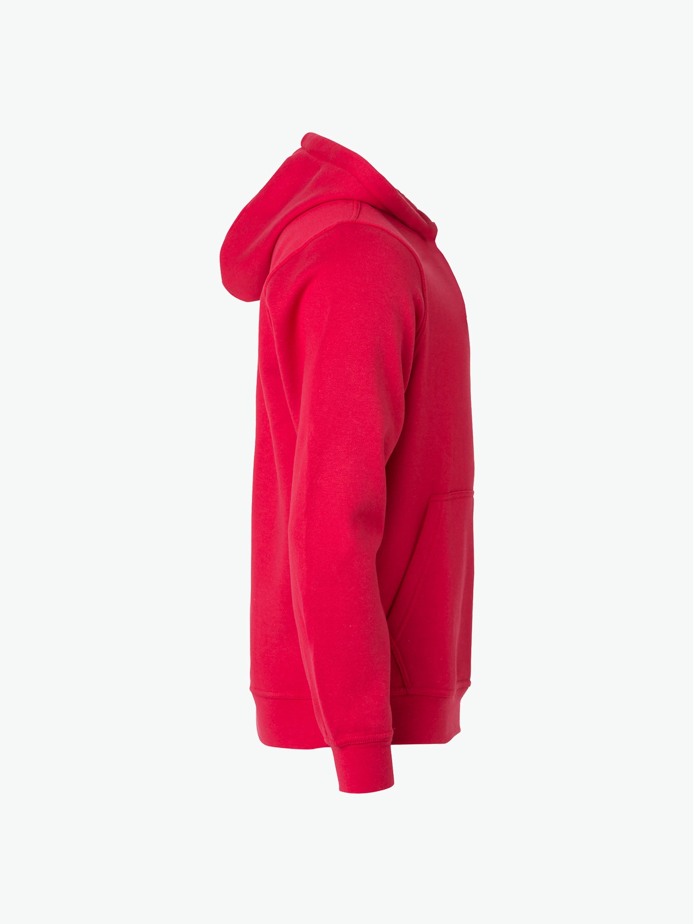 Clique Basic Hoody Junior - Rood Hoodie Clique