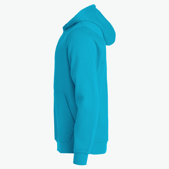 Clique Basic Hoody Junior - Turquoise Hoodie Clique