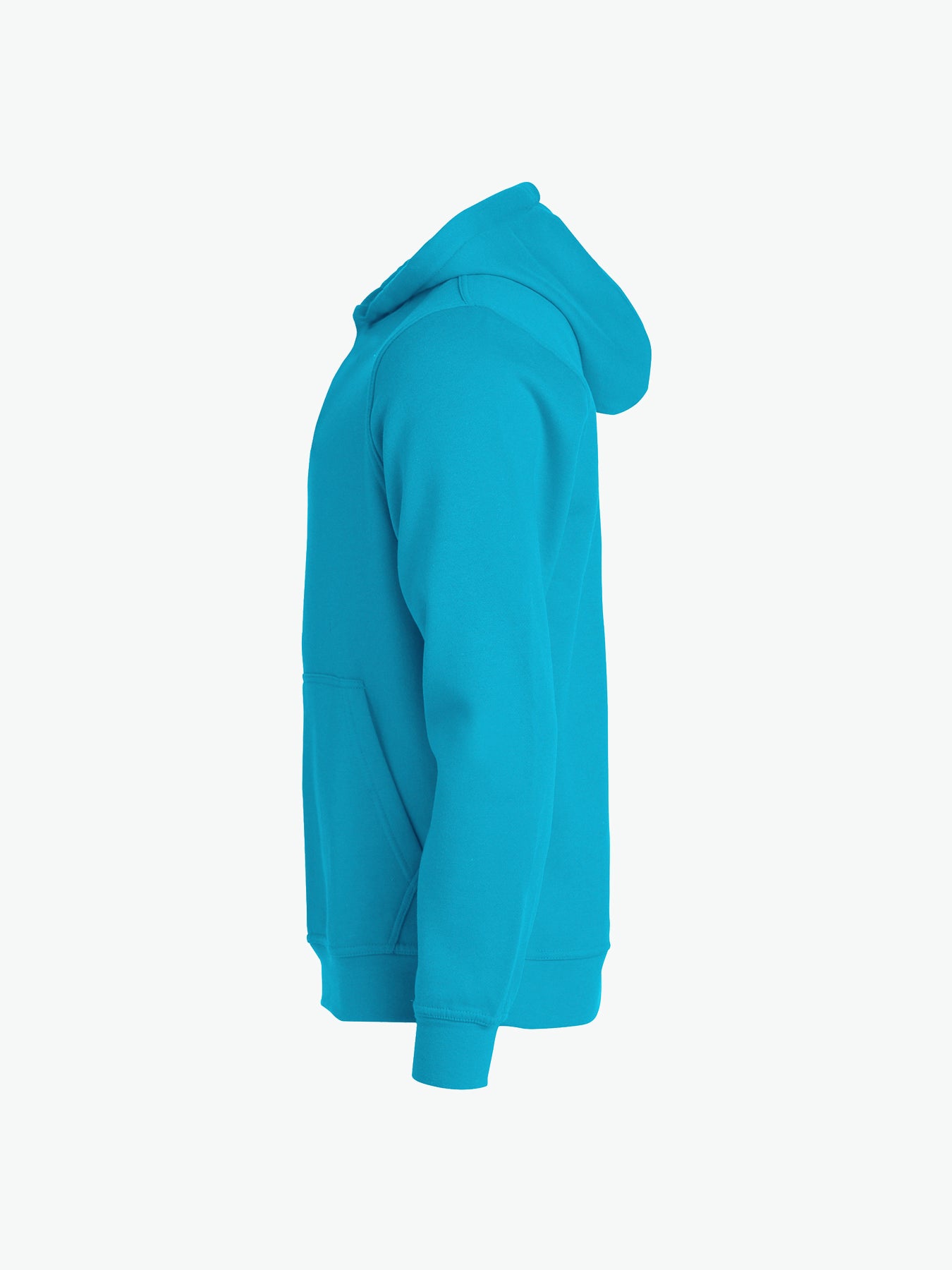 Clique Basic Hoody Junior - Turquoise Hoodie Clique