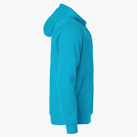 Clique Basic Hoody Junior - Turquoise Hoodie Clique