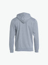 Clique Basic Hoody Junior - Grijsmelange Hoodie Clique