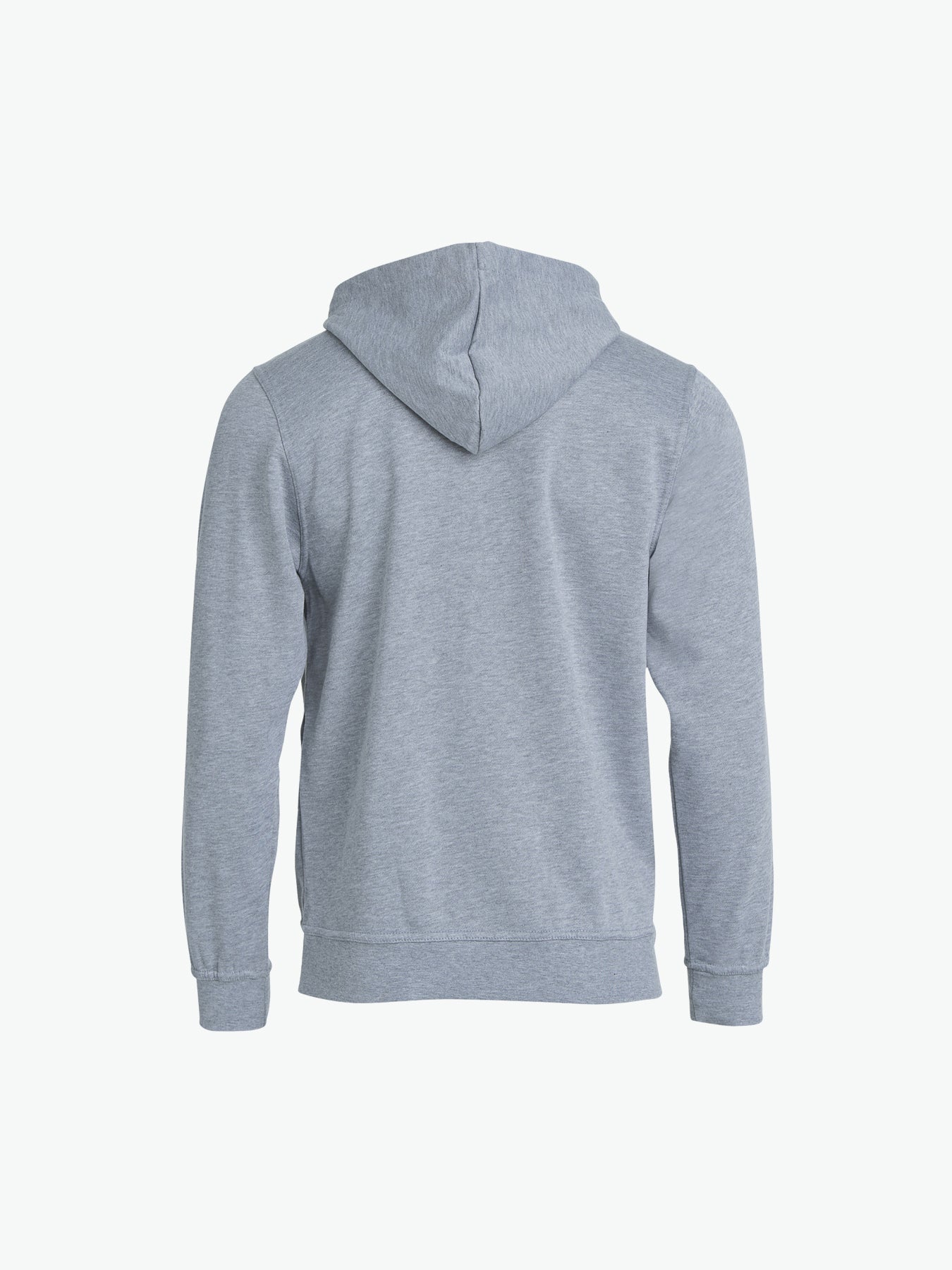 Clique Basic Hoody Junior - Grijsmelange Hoodie Clique