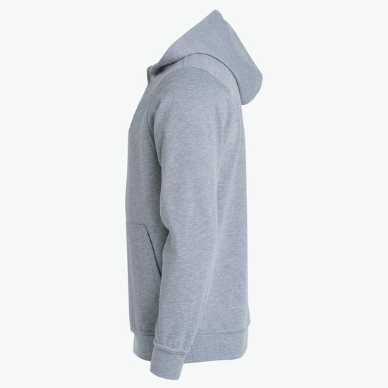 Clique Basic Hoody Junior - Grijsmelange Hoodie Clique