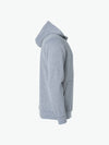 Clique Basic Hoody Junior - Grijsmelange Hoodie Clique