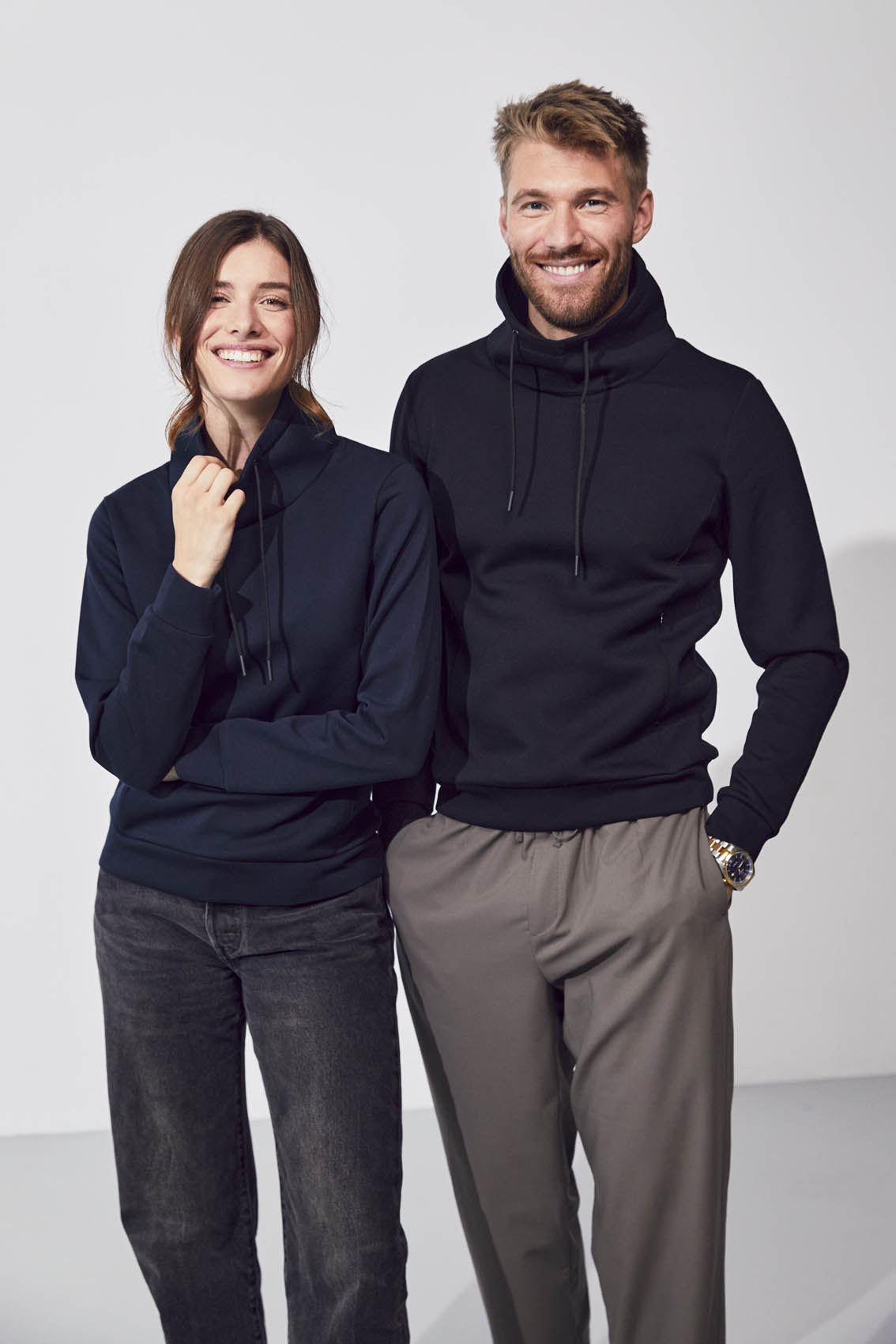 Clique Hobart Sweatshirt Women - Mistgroen Sweater Clique