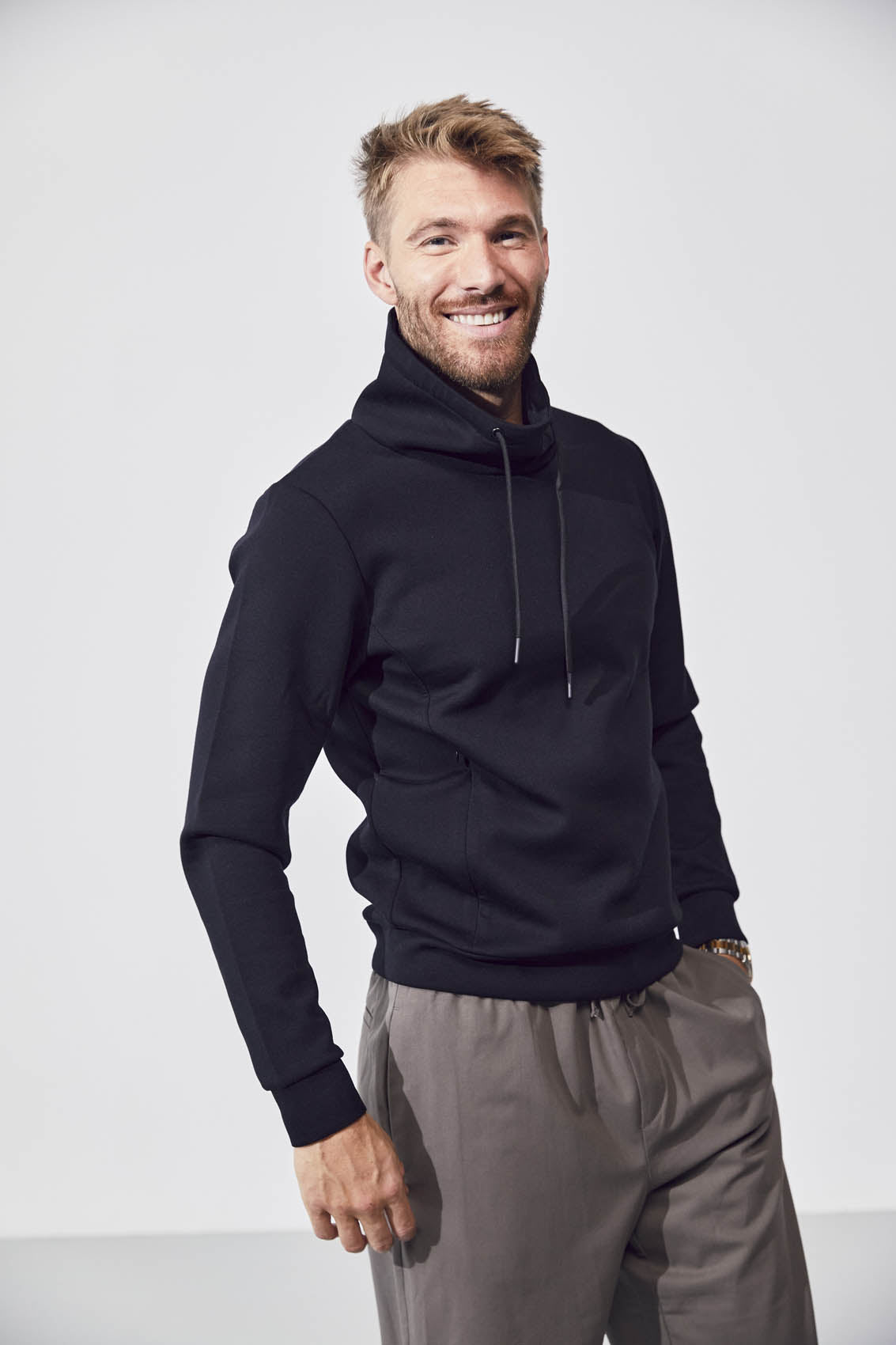 Clique Hobart Sweatshirt - Mistgroen Sweater Clique