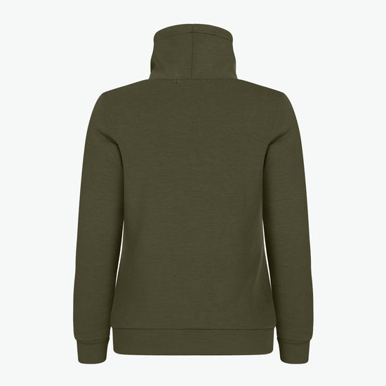 Clique Hobart Sweatshirt Women - Mistgroen Sweater Clique