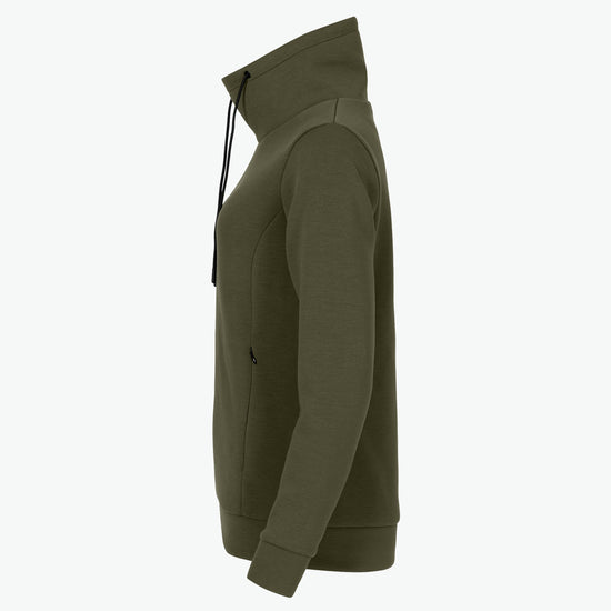 Clique Hobart Sweatshirt Women - Mistgroen Sweater Clique