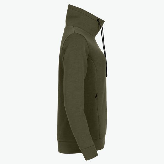 Clique Hobart Sweatshirt Women - Mistgroen Sweater Clique