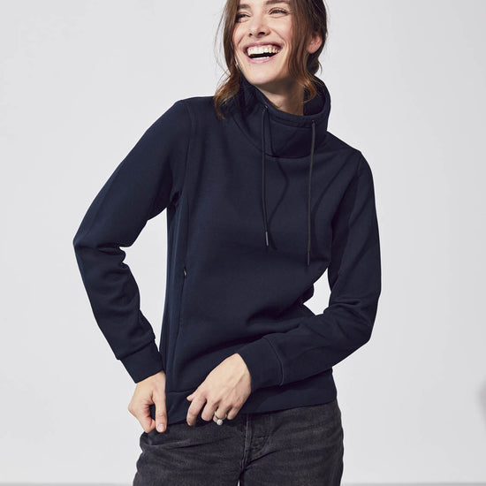 Clique Hobart Sweatshirt Women - Mistgroen Sweater Clique