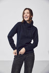 Clique Hobart Sweatshirt Women - Mistgroen Sweater Clique