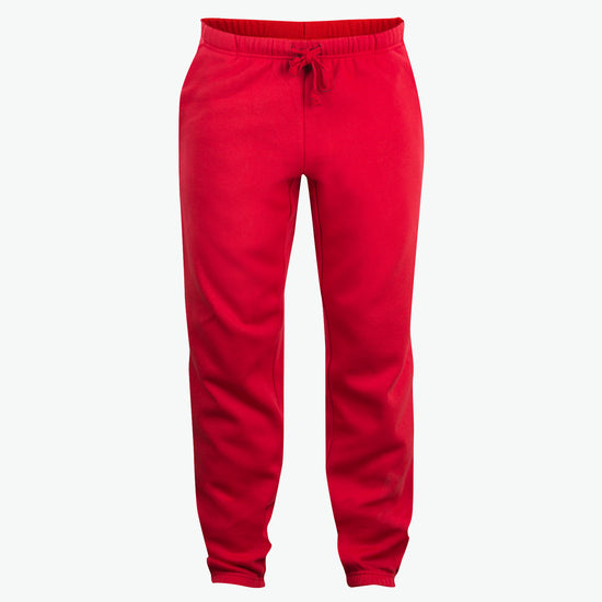 Clique Basic Pants Junior - Rood Lange Broek Clique