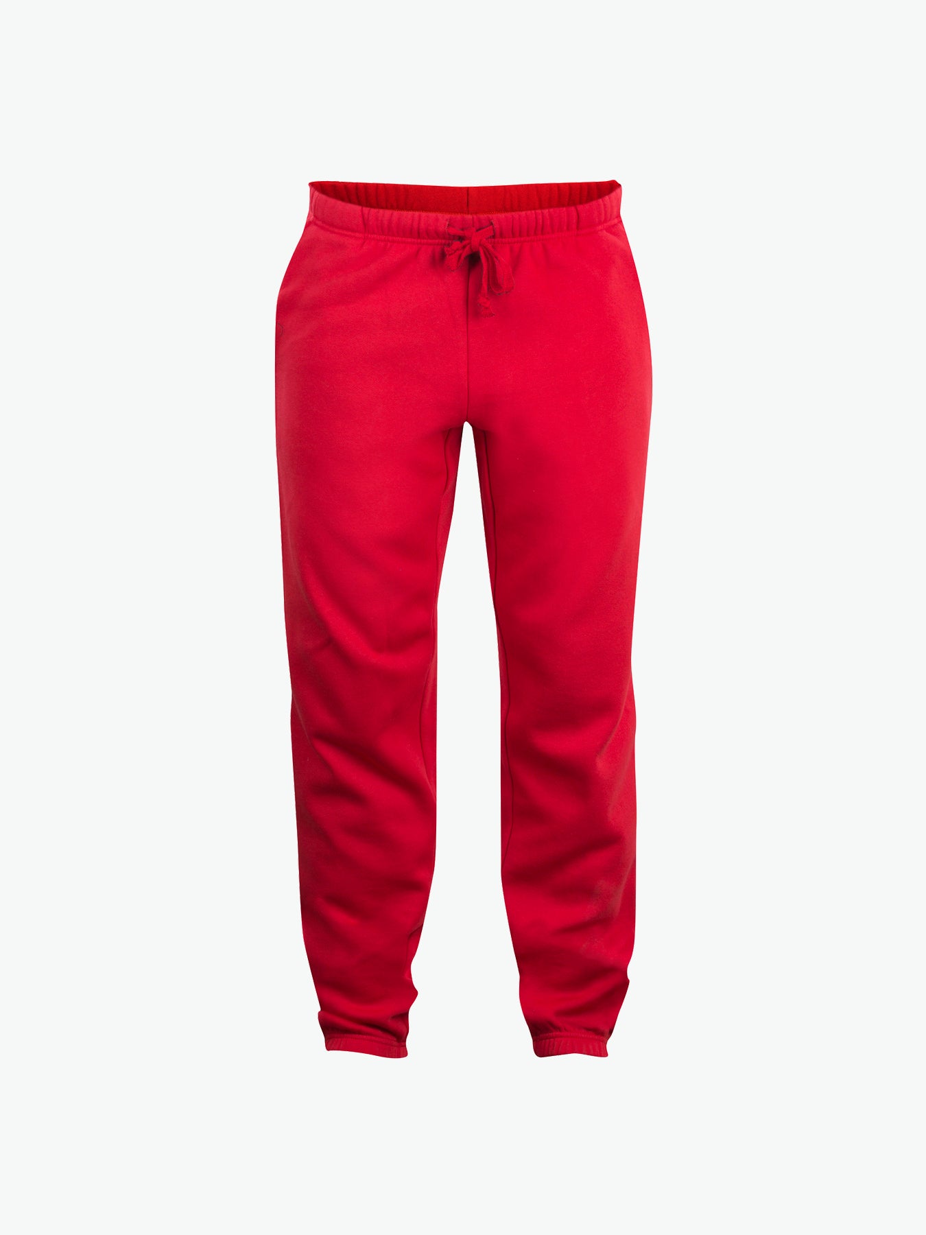 Clique Basic Pants Junior - Rood Lange Broek Clique