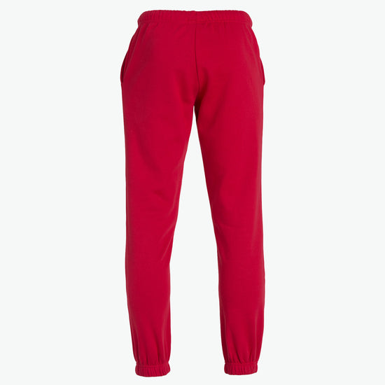 Clique Basic Pants Junior - Rood Lange Broek Clique