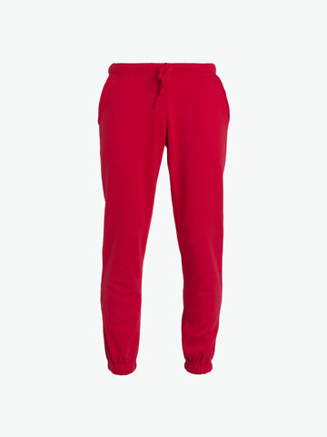 Clique Basic Pants Junior - Rood Lange Broek Clique