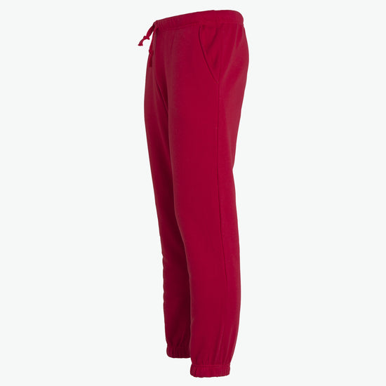 Clique Basic Pants Junior - Rood Lange Broek Clique