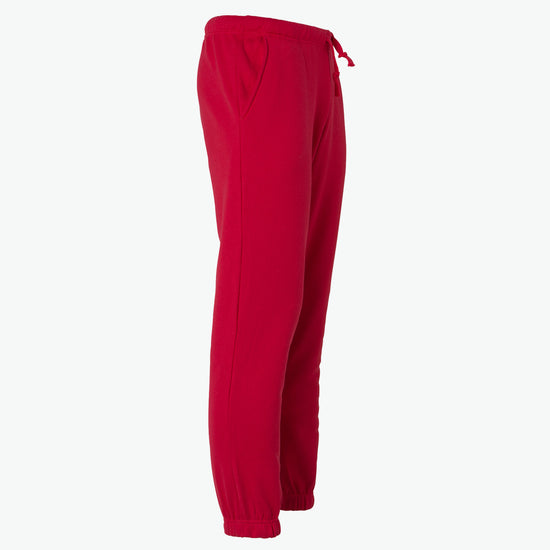 Clique Basic Pants Junior - Rood Lange Broek Clique