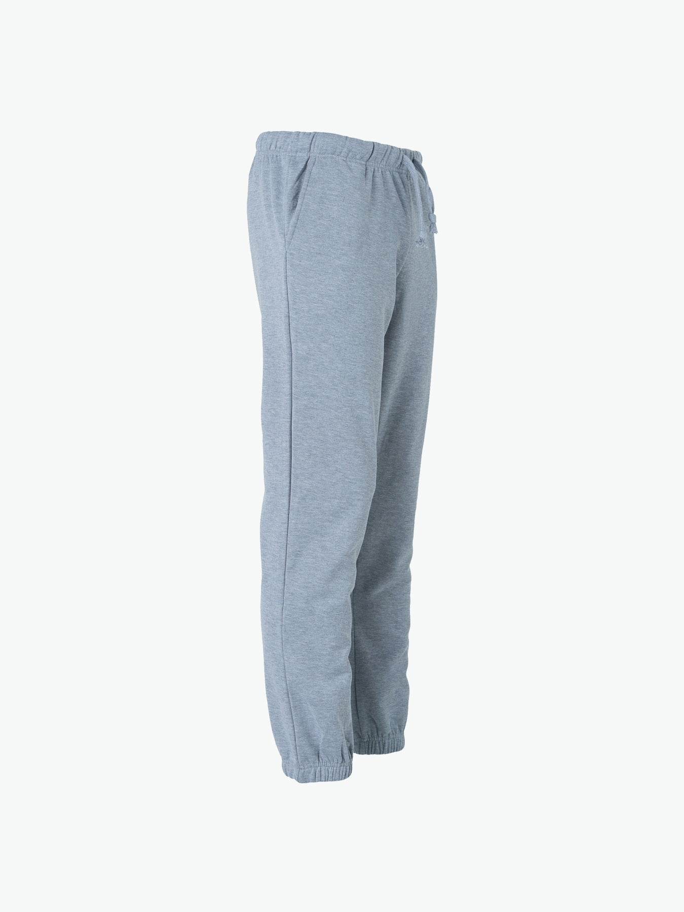 Clique Basic Pants Junior - Grijsmelange Lange Broek Clique