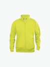 Clique Basic Cardigan Junior - Signaalgeel Vest Clique 90/100