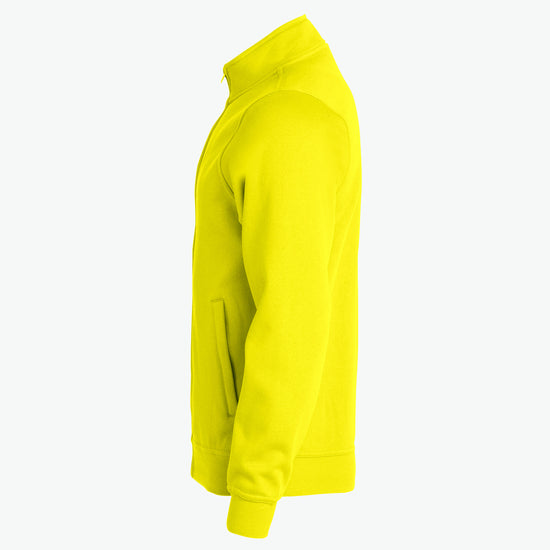 Clique Basic Cardigan Junior - Signaalgeel Vest Clique