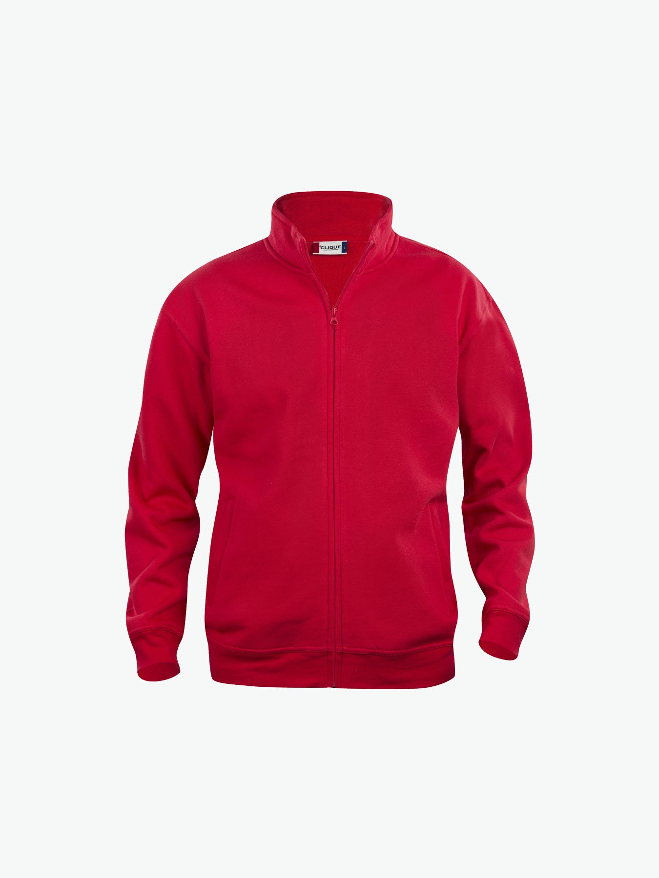Clique Basic Cardigan Junior - Rood Vest Clique 90/100