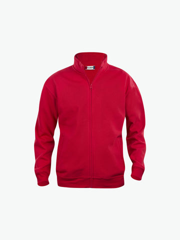 Clique Basic Cardigan Junior - Rood Vest Clique 90/100