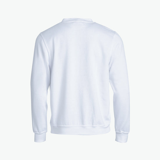 Clique Basic Roundneck - Wit Sweater Clique