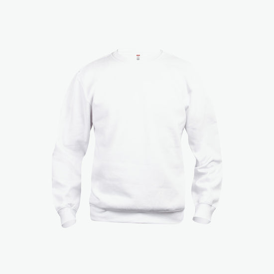 Clique Basic Roundneck - Wit Sweater Clique XS