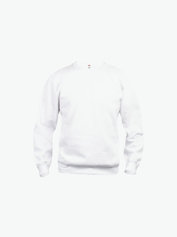 Clique Basic Roundneck - Wit Sweater Clique XS