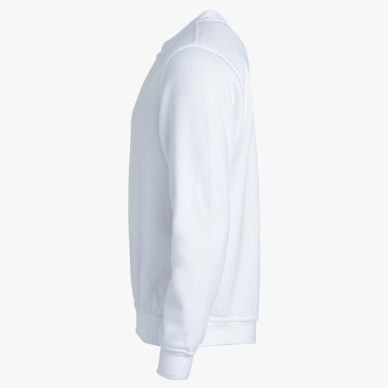Clique Basic Roundneck - Wit Sweater Clique