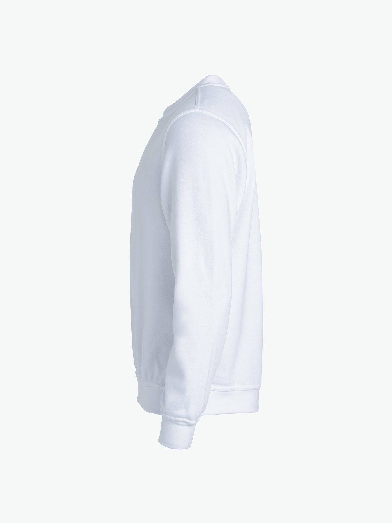 Clique Basic Roundneck - Wit Sweater Clique