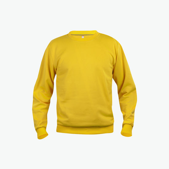 Clique Basic Roundneck - Lemon Sweater Clique XS