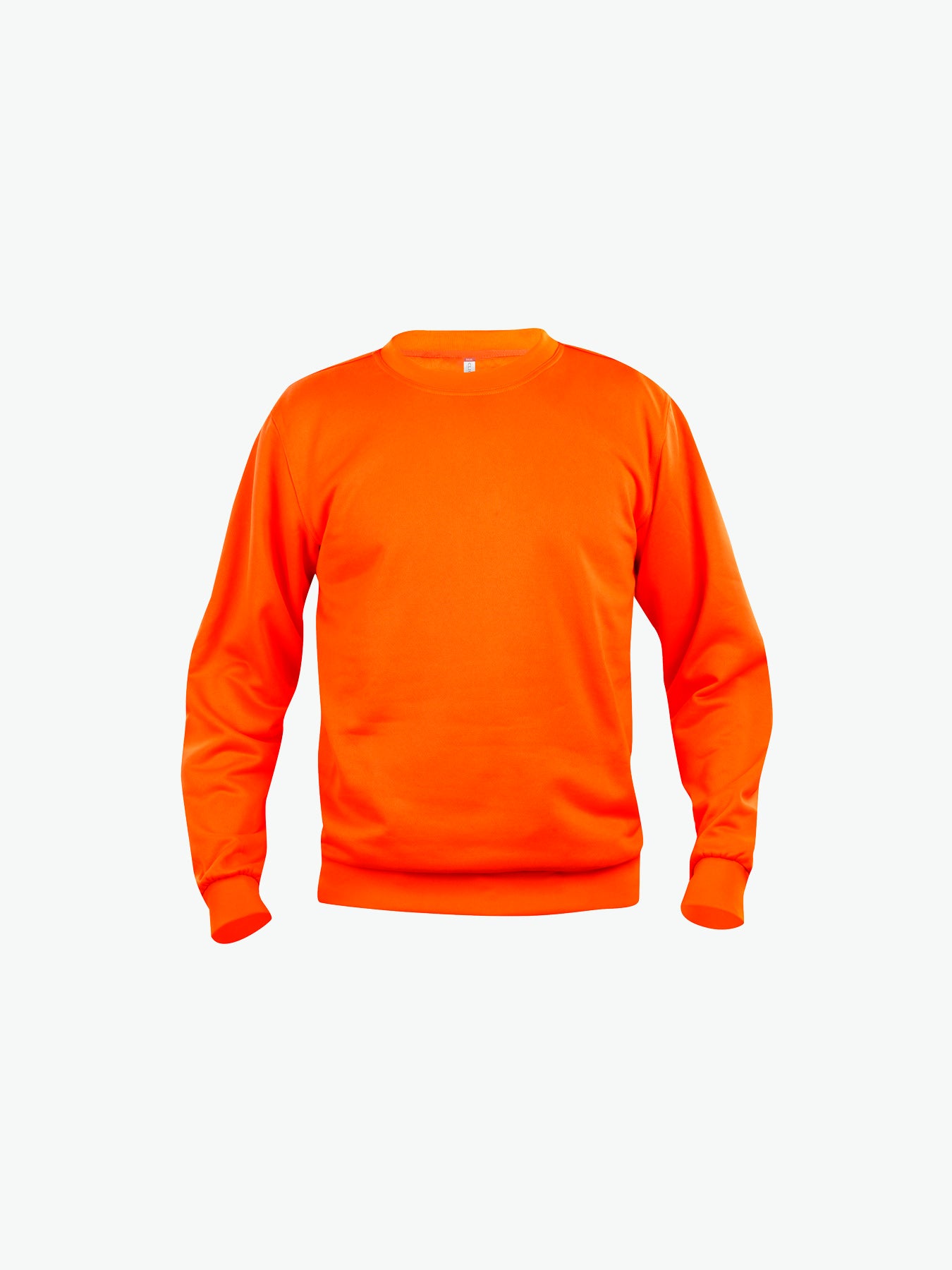 Clique Basic Roundneck - Signaaloranje Sweater Clique XS