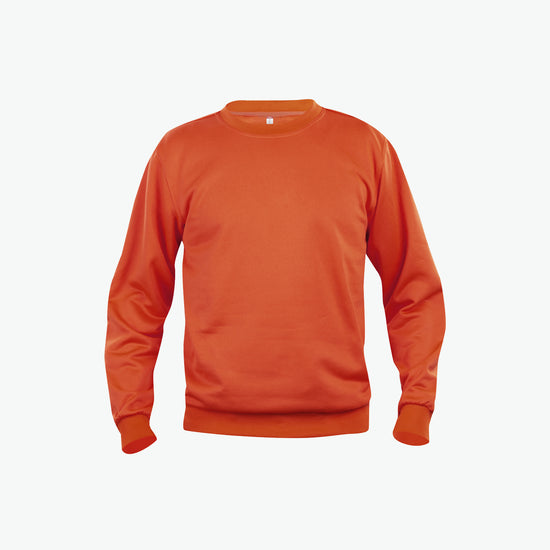 Clique Basic Roundneck - Dieporanje Sweater Clique XS