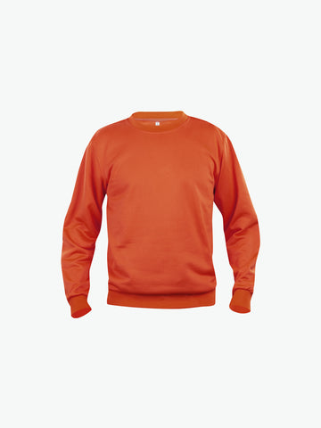 Clique Basic Roundneck - Dieporanje Sweater Clique XS